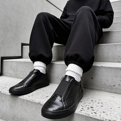 バンドスニーカー（B1-1-G12603-05）ブラック