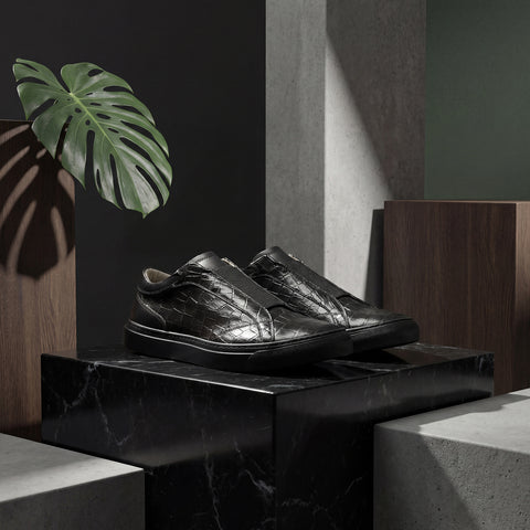 バンドスニーカー（B1-1-G12603-05）ブラック