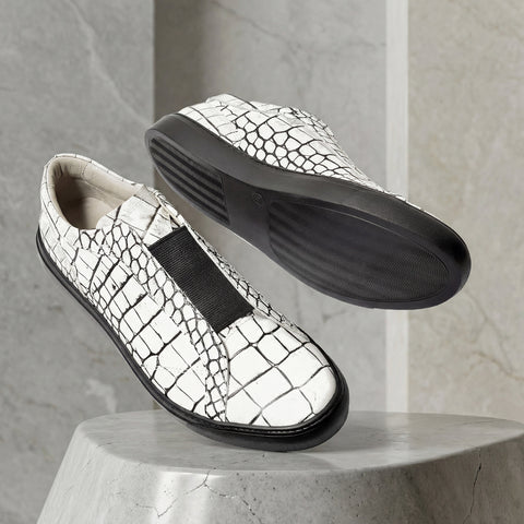 バンドスニーカー（B1-1-G12603-06）ホワイトラインブラック