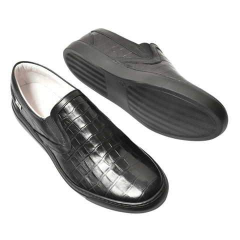 レザースリッポン（B1-2-2603-07）ブラック