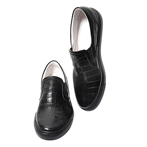 レザースリッポン（B1-2-2603-07）ブラック