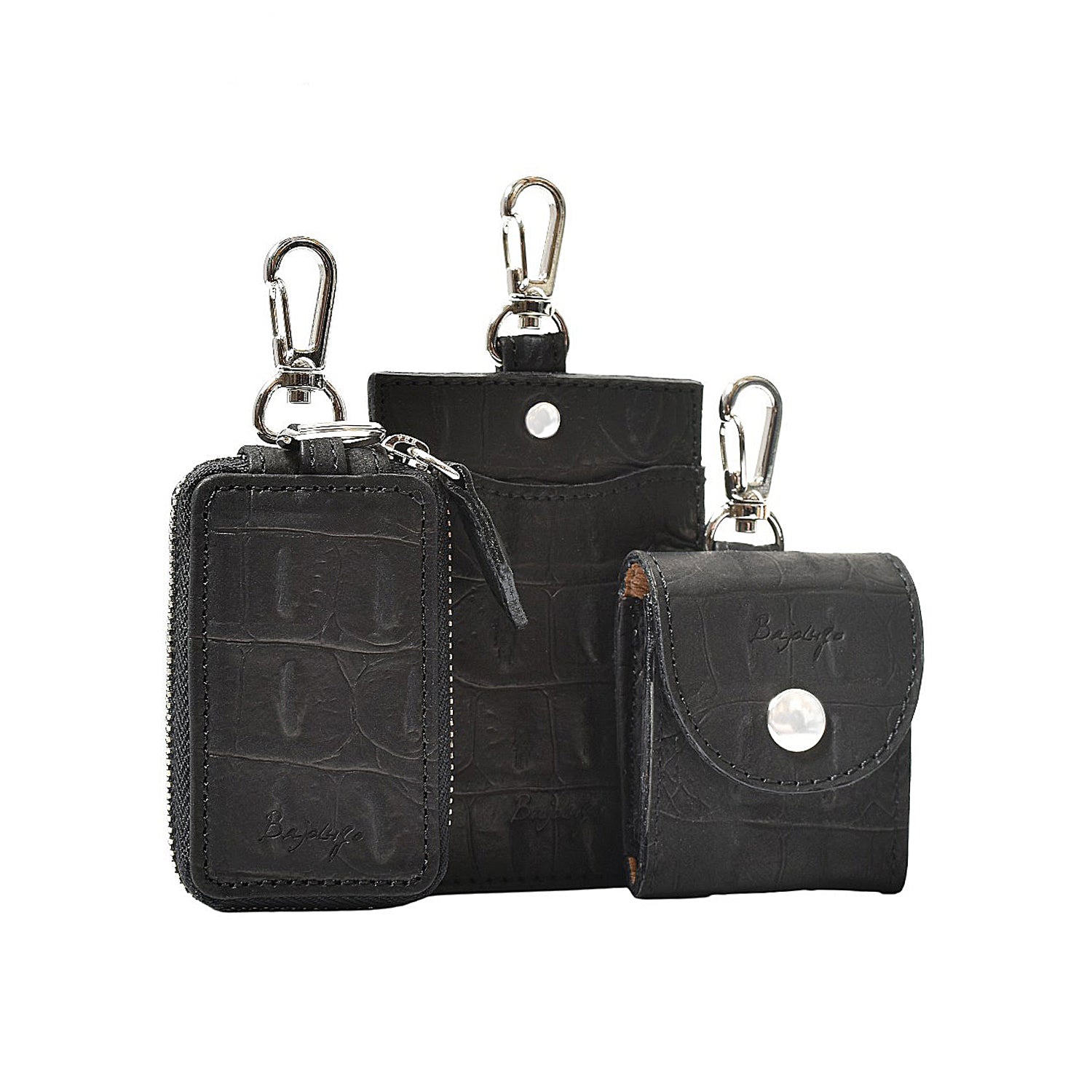 クアトロ巾着（BG-1082511-01）ローブラック｜BajoLugo（バジョルゴ