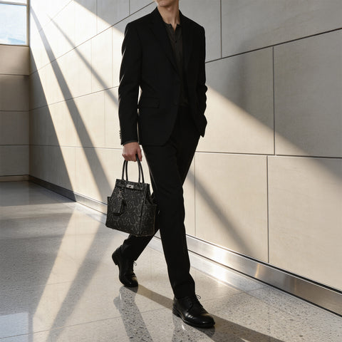 予約：ポケテ（BG-262602-03）ペイズリーオフブラック