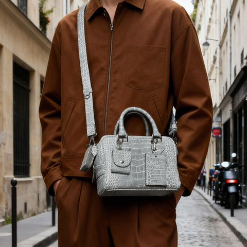 予約：ミニミニブリーフケース（BG-51-13-2509-10）アイスグレー