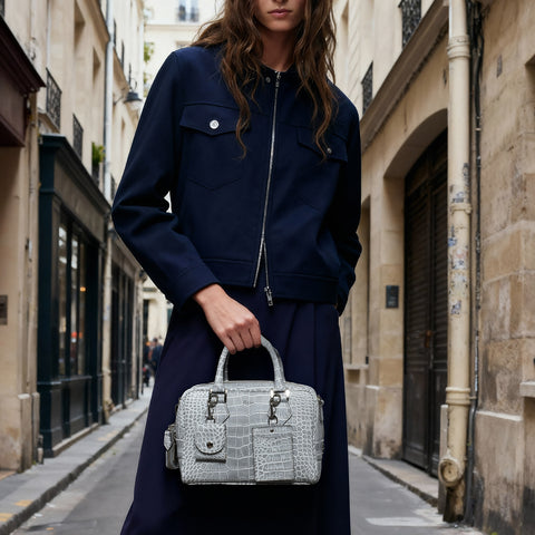 予約：ミニミニブリーフケース（BG-51-13-2509-10）アイスグレー