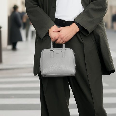 マイクロブリーフケース（BG-862508-07）シュリンクグレー