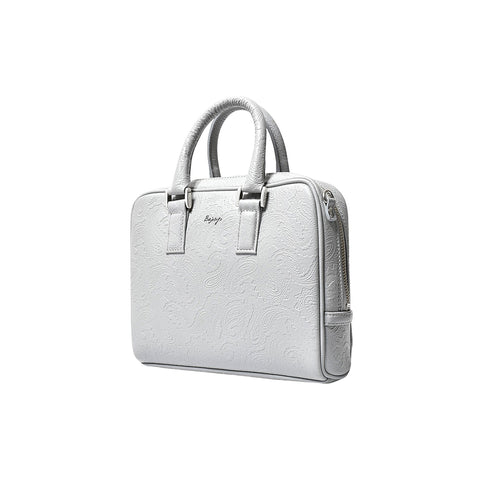 マイクロブリーフケース（BG-862508-09）ペイズリーグレー