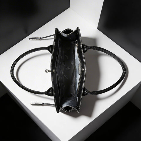 予約：カバードブリーフケース（BG-882603-11）オフブラック