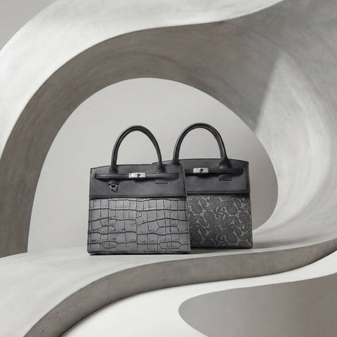 予約：カバードブリーフケース（BG-882603-11）オフブラック