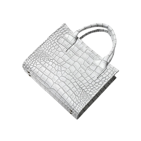 予約：マイクロトート（BG-91-11-2603-08）ホワイトグレー