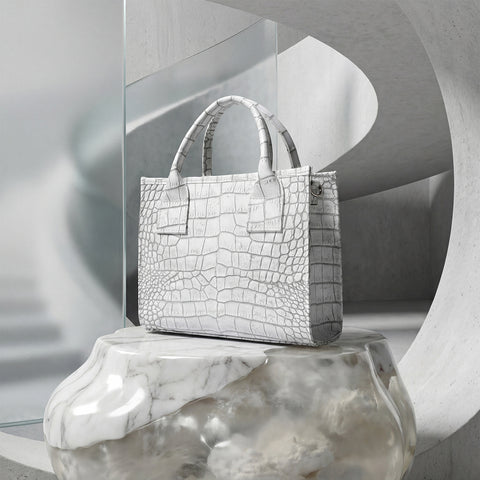 予約：マイクロトート（BG-91-11-2603-08）ホワイトグレー