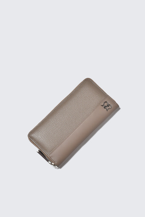 コンビレザーラウンドウォレット(WT-042302-12)アッシュ