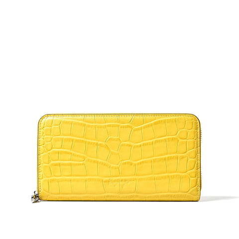 ラウンドウォレット（WT-122511-02）イエロー