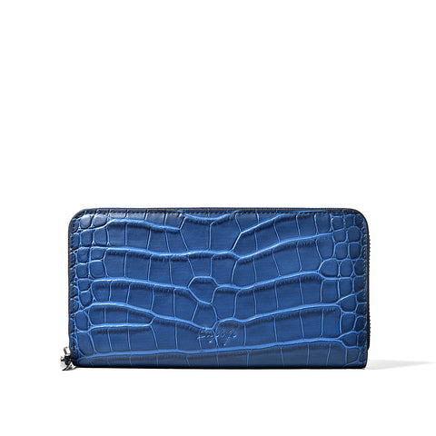 ラウンドウォレット（WT-122511-05）ネイビーブルー