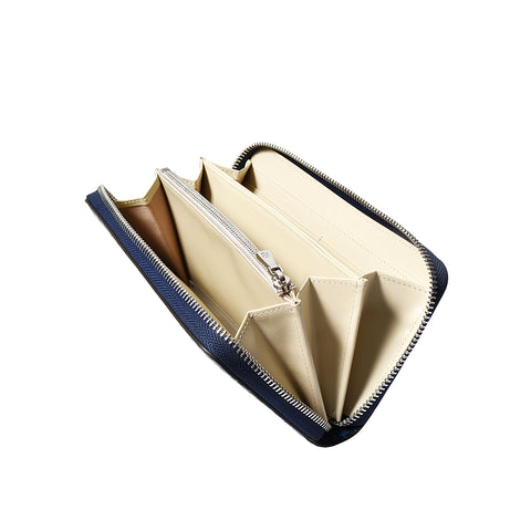 ラウンドウォレット（WT-122511-05）ネイビーブルー