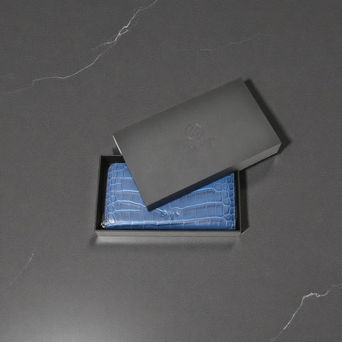 ラウンドウォレット（WT-122511-05）ネイビーブルー