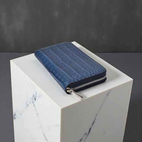 ラウンドウォレット（WT-122511-05）ネイビーブルー