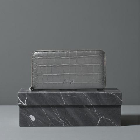 ラウンドウォレット（WT-122511-06）ダークグレー