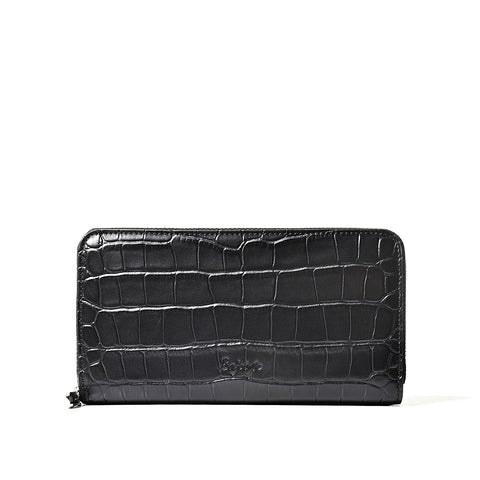 ラウンドウォレット（WT-122511-07）ブラック