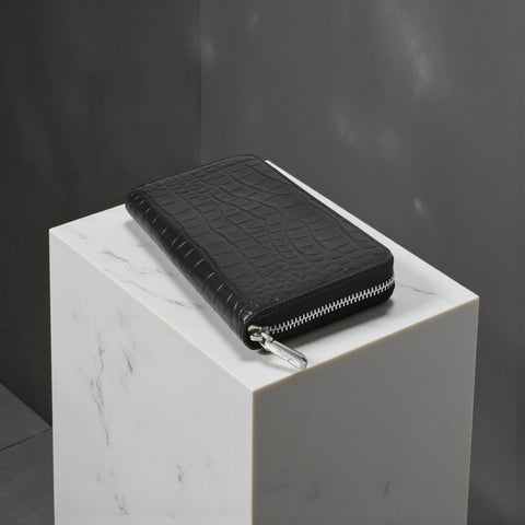 ラウンドウォレット（WT-122511-07）ブラック