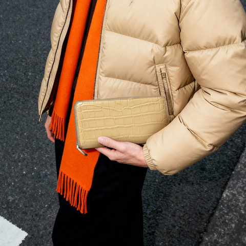 ラウンドウォレット（WT-122511-03）トープ