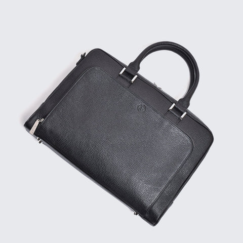 Briefcase Grain Black (BG-501909-02)