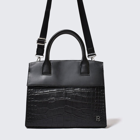 Sold out Briefcase Crocodile x Smooth Embossed Black (BG-882211-01)